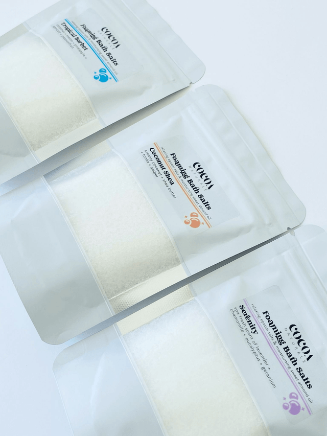 Foaming Bath Salts